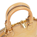 Louis Vuitton Alma BB Beige Monogram Vernis Leather Handbag, 2013