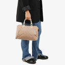 Louis Vuitton Speedy 30 Croisette Mini Lin Rouge Monogram Handbag