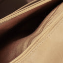Chanel Jumbo CC Classic Single Flap Maxi Logo Bag Beige Quilted Lambskin 24K Gold-Plated Hardware