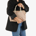 Louis Vuitton Speedy 30 Croisette Mini Lin Rouge Monogram Handbag