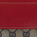 Gucci GG Multicolour Beige/Navy Monogram Canvas Belt Bag
