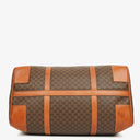 Celine Vintage Macadam Triomphe Brown Travel Bag