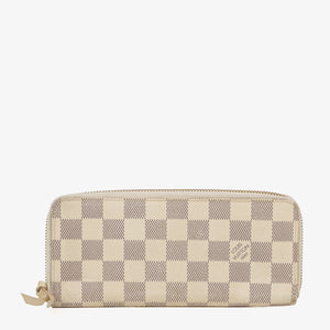Louis Vuitton Clemence Damier Azur Wallet