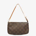 Louis Vuitton Pochette Accessoires Monogram Canvas Clutch Handbag