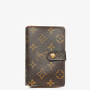 Louis Vuitton Port Feuille Vienoise Monogram Canvas French Purse Wallet