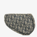 Christian Dior Small Blue Diorissimo Saddle Pouch