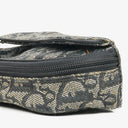 Christian Dior Small Blue Diorissimo Saddle Pouch