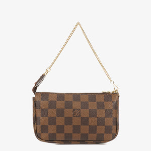 Louis Vuitton Mini Pochette Damier Ebene Canvas