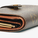 Louis Vuitton Port Feuille Vienoise Monogram Canvas French Purse Wallet