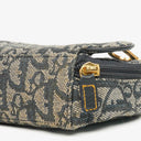 Christian Dior Small Blue Diorissimo Saddle Pouch