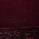 Cartier Must De Cartier Burgundy Leather Small Bucket Bag