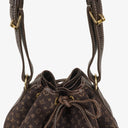 Louis Vuitton Noe Mini Lin Ebene Shoulder Bag