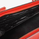 Louis Vuitton Triangle Red EPI Leather Handbag