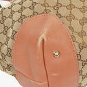 Gucci &nbsp;GG Canvas Heart Bit Tote Bag