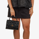 Chanel Classic Kelly Vintage Black Quilted Lambskin With 24K Gold-Plated Hardware