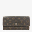 &nbsp;Louis Vuitton Monogram Canvas Sarah Wallet