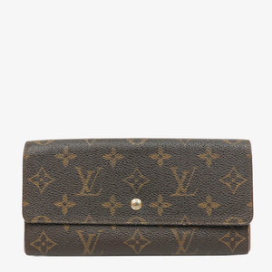 &nbsp;Louis Vuitton Monogram Canvas Sarah Wallet