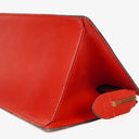 Louis Vuitton Triangle Red EPI Leather Handbag
