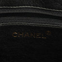 Chanel CC Black Quilted Patent Leather Camera Tassel Bag