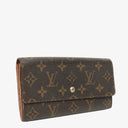 &nbsp;Louis Vuitton Monogram Canvas Sarah Wallet