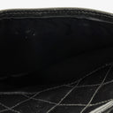 Chanel CC Black Quilted Patent Leather Camera Tassel Bag