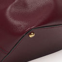 Cartier Must De Cartier Burgundy Leather Small Bucket Bag