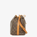 Louis Vuitton Petit Noe Monogram Canvas Shoulder Bag
