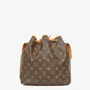Louis Vuitton Petit Noe Monogram Canvas Shoulder Bag