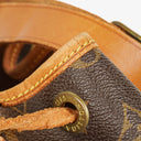 Louis Vuitton Petit Noe Monogram Canvas Shoulder Bag