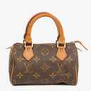 Louis Vuitton Nano Speedy Monogram Canvas Mini Bag