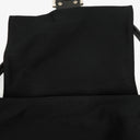Fendi Mamma Baguette Black Neoprene Shoulder Bag