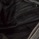 Prada Nylon and Leather Shoulder Bag