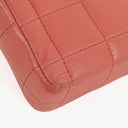 Chanel East West Chocolate Bar Flap Bag Quilted Leather and Gold-Tone Hardware