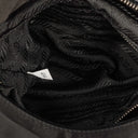Prada Nylon and Leather Shoulder Bag