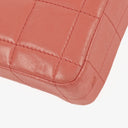 Chanel East West Chocolate Bar Flap Bag Quilted Leather and Gold-Tone Hardware