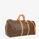 Louis Vuitton Keepall 55 Bandoulière Monogram Canvas Travel Bag