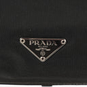 Prada Nylon and Leather Shoulder Bag