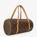 Louis Vuitton Papillon 25 Vintage Monogram Canvas Handbag
