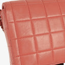 Chanel East West Chocolate Bar Flap Bag Quilted Leather and Gold-Tone Hardware