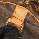 Louis Vuitton Keepall 55 Bandoulière Monogram Canvas Travel Bag