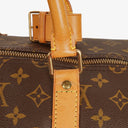 Louis Vuitton Keepall 55 Bandoulière Monogram Canvas Travel Bag