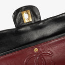 Chanel Vintage Small Classic Double Flap Bag Black Quilted Lambskin 24K Gold-Plated Hardware