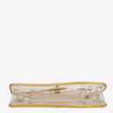 Chanel Vinyl Naked Gold Leather Single Flap Bag