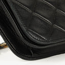 Chanel Classic Full Flap Bag Black Quilted Lambskin 24K Gold-Plated Hardware