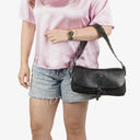 Prada Nylon and Leather Shoulder Bag