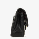 Chanel Vintage Small Classic Double Flap Bag Black Quilted Lambskin 24K Gold-Plated Hardware