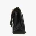 Chanel Vintage Small Classic Double Flap Bag Black Quilted Lambskin 24K Gold-Plated Hardware