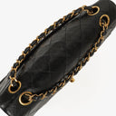 Chanel Vintage Small Classic Double Flap Bag Black Quilted Lambskin 24K Gold-Plated Hardware