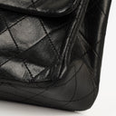 Chanel Vintage Small Classic Double Flap Bag Black Quilted Lambskin 24K Gold-Plated Hardware