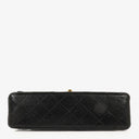 Chanel Vintage Small Classic Double Flap Bag Black Quilted Lambskin 24K Gold-Plated Hardware